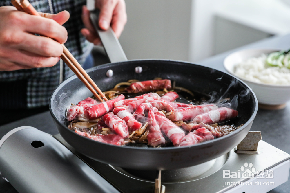 简单美味的牛肉盖饭