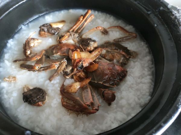 鲜到不能自拔的螃蟹粥