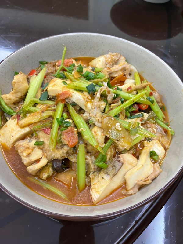 家常草鱼烧豆腐