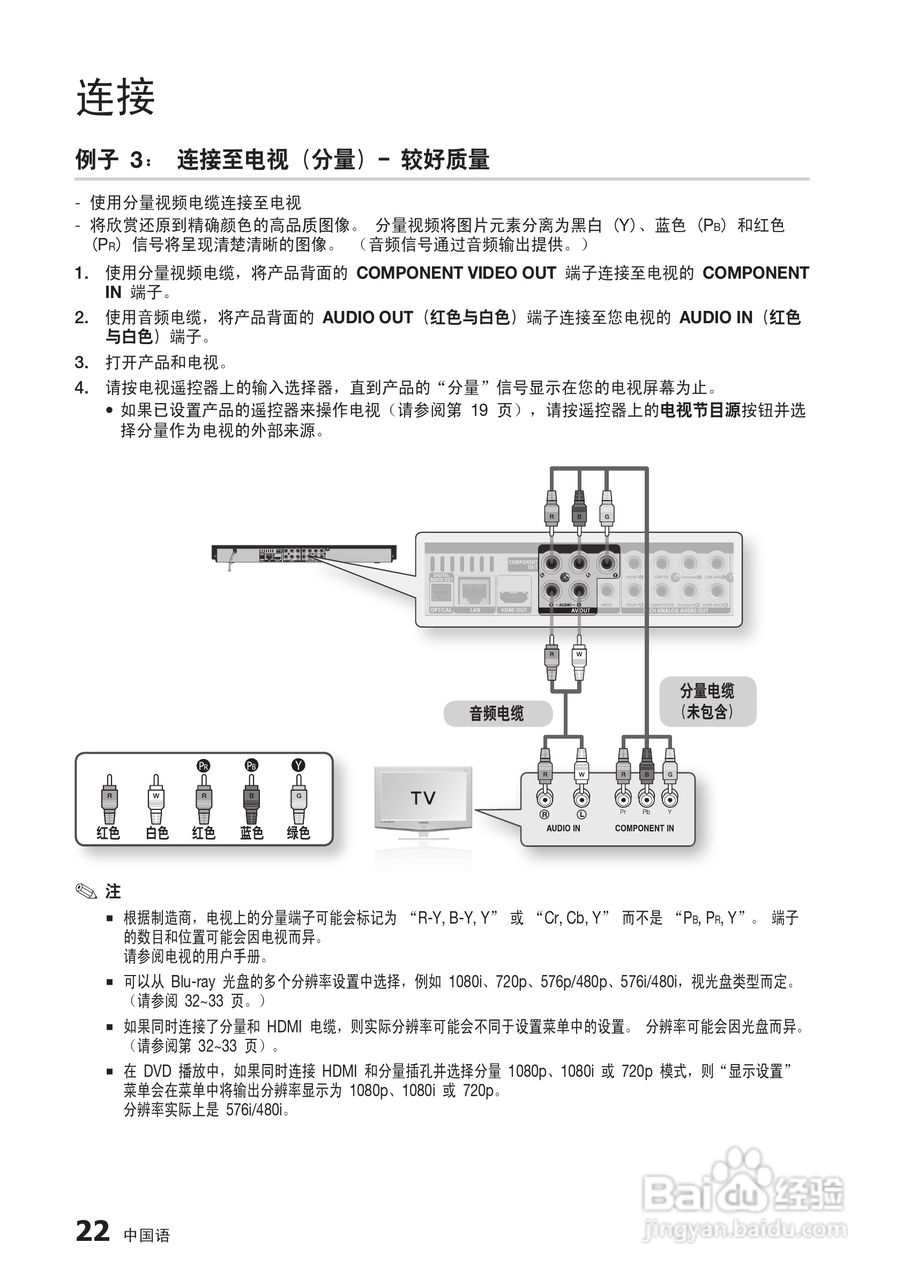 三星BD-C6900高清光碟播放机使用说明书:[9]