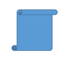 Word怎么让插入的竖卷轴没有填充颜色