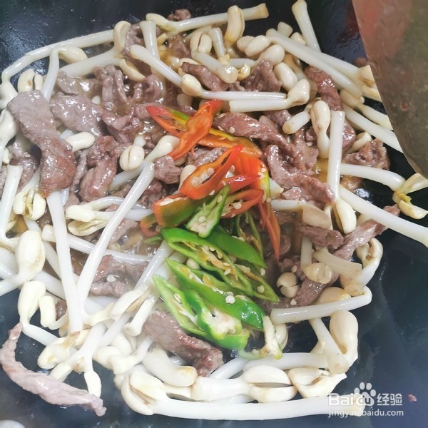 牛肉炒花生芽做法