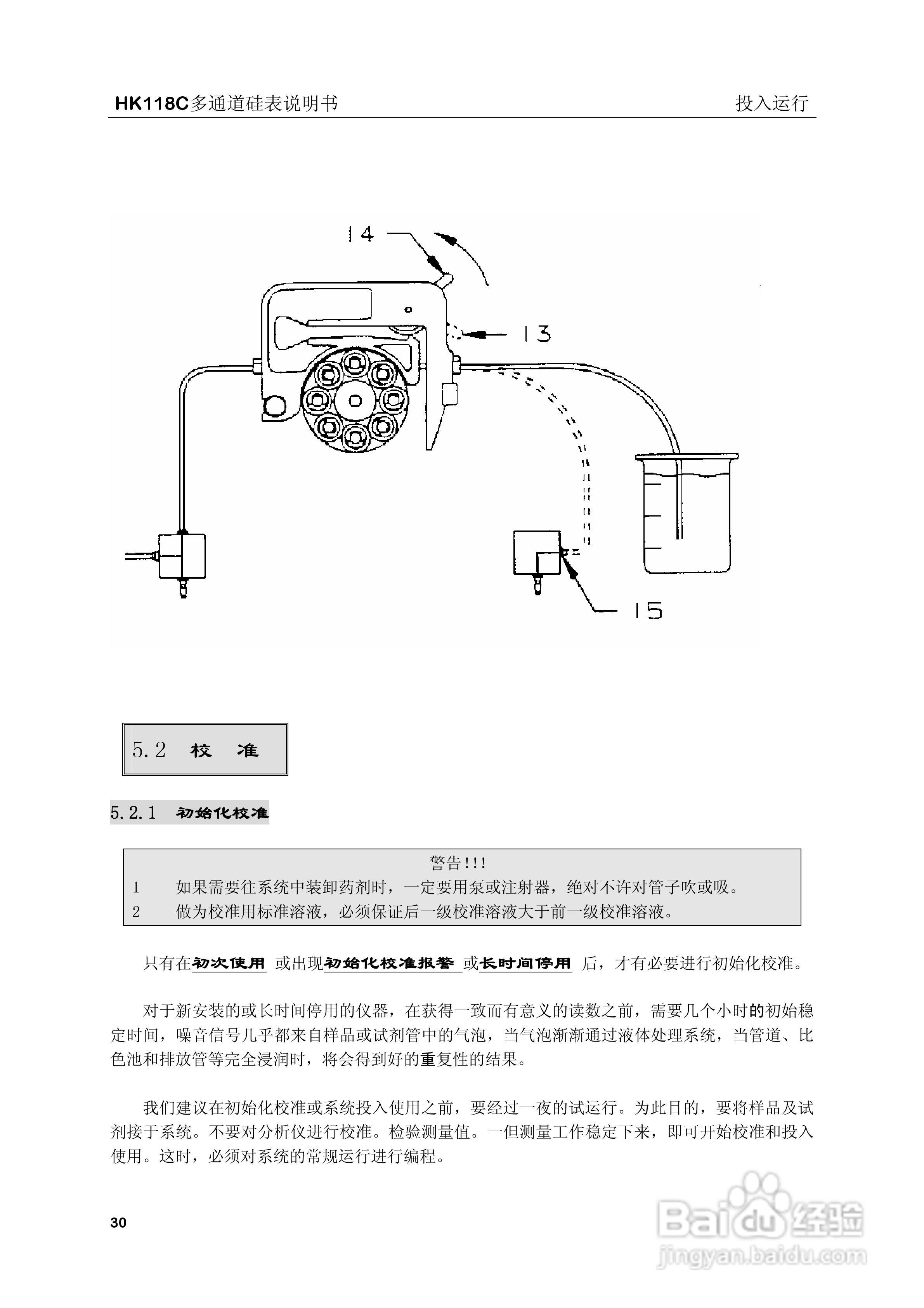 HK-118C型硅酸根监测仪说明书:[4]