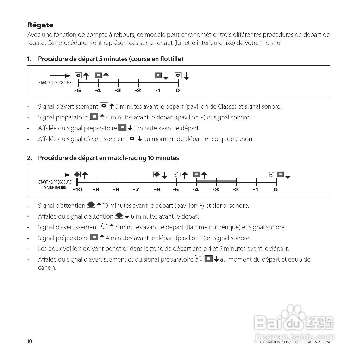 Hamilton汉密尔顿扬帆报时特制手表使用说明书:[2]