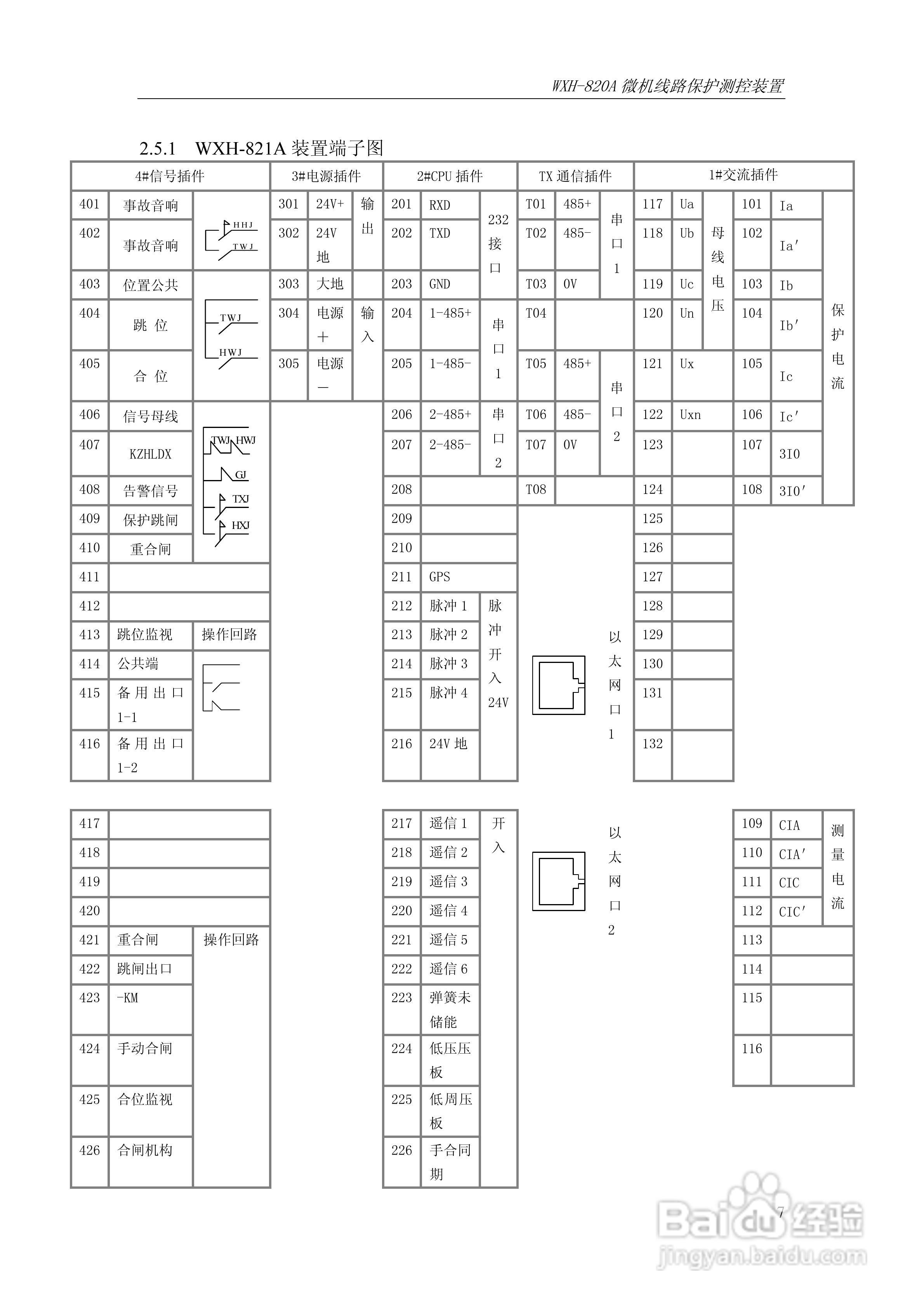 WXH-820A微机线路保护测控装置技术及使用说明书:[2]