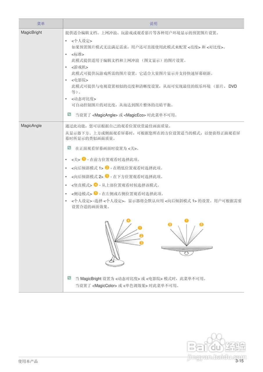 三星B2230液晶显示器使用说明书:[4]