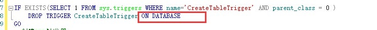 SQL2005新功能：[6]DDL触发器