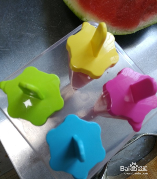 如何制作西瓜冰棍