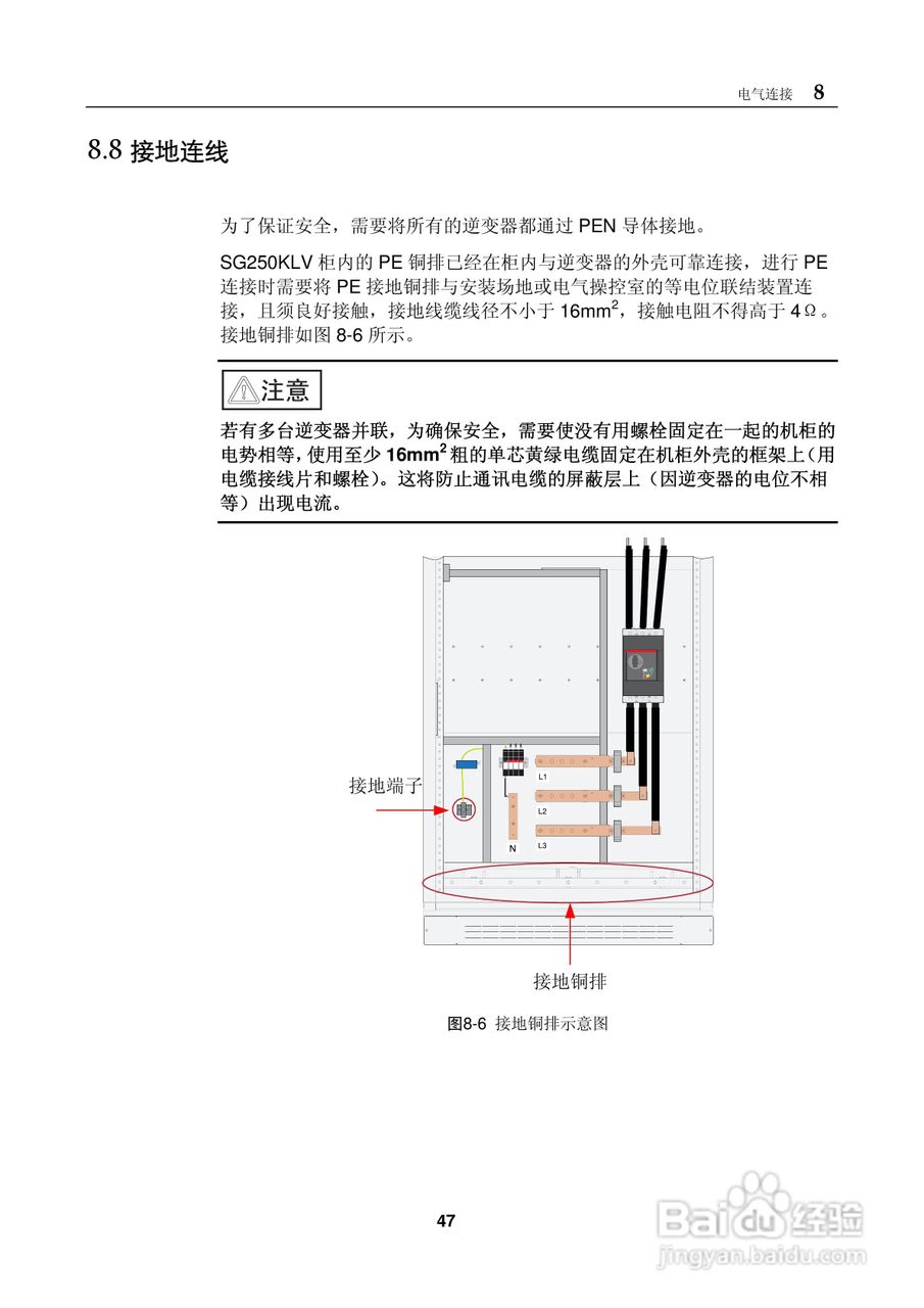 SG250KLV光伏并网逆变器使用手册:[6]