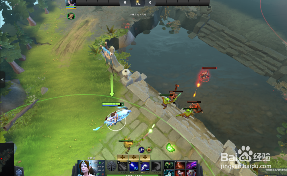 dota2游戏中老鹿高端打法