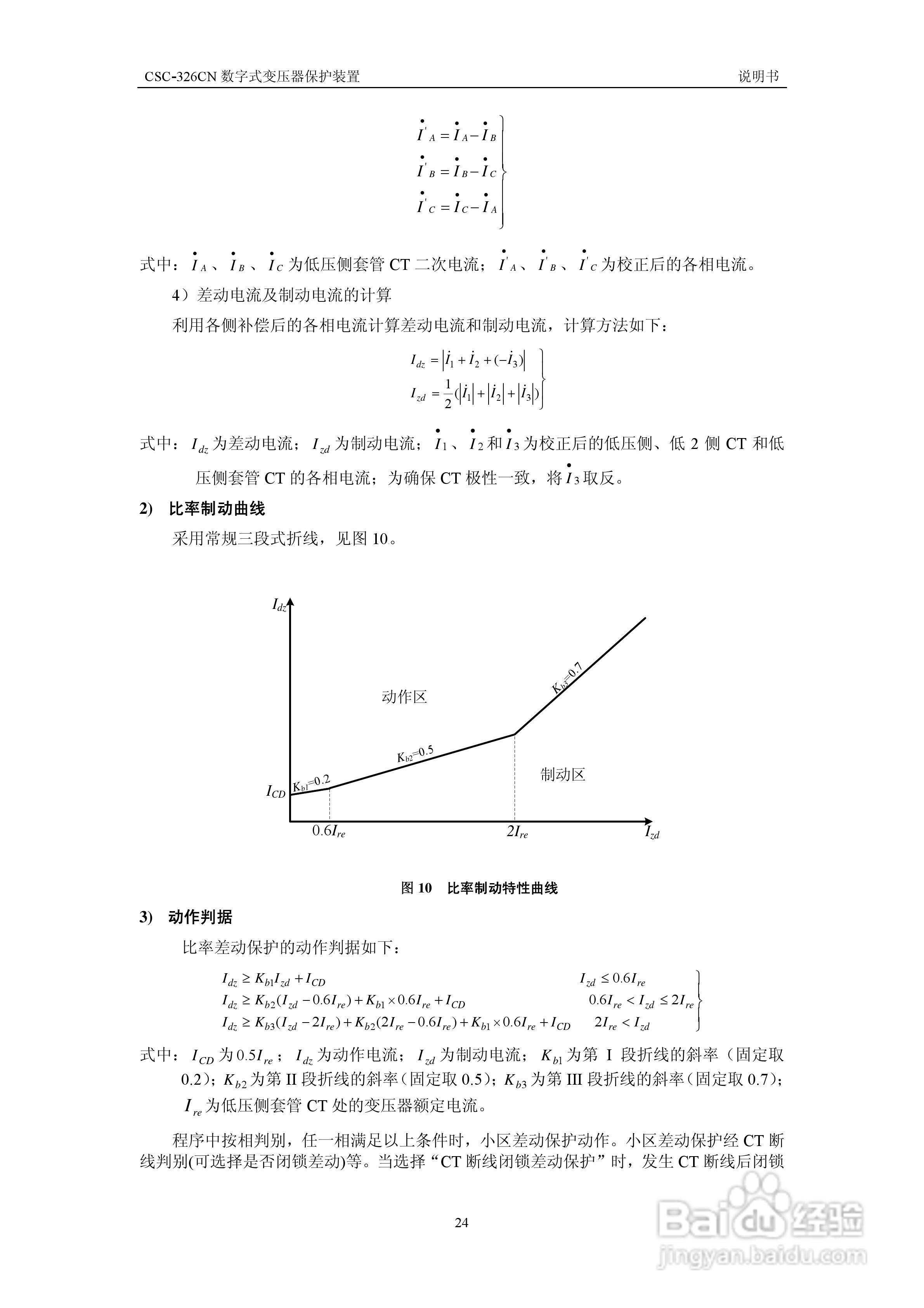 CSC-326CN数字式变压器保护装置说明书:[4]