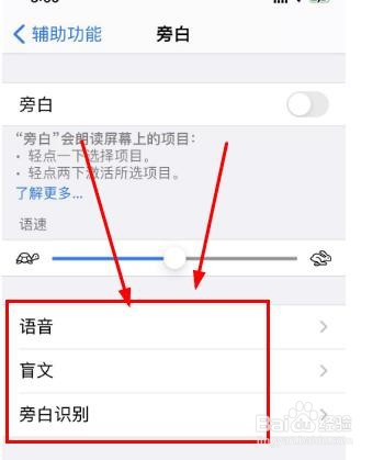 iPhone14如何设置辅助功能里操作手机旁白