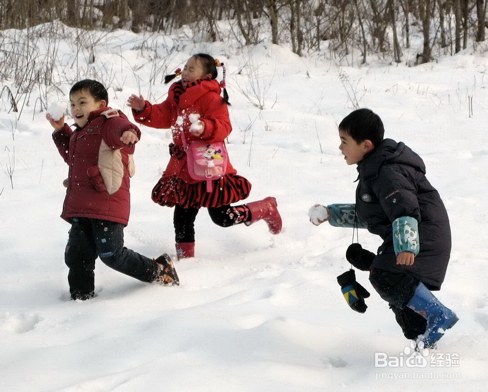 宝宝打雪仗的注意事项