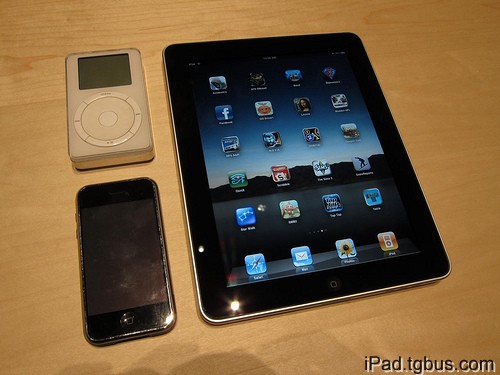 苹果iPad平板电脑真机和配件实物试用小记