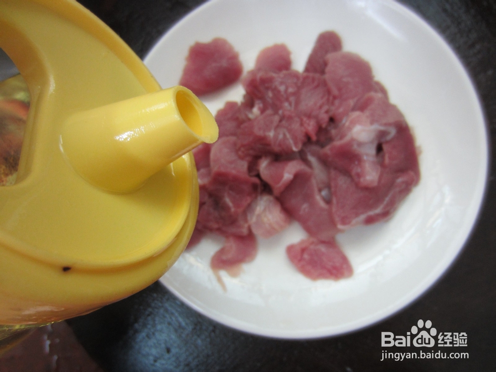 蒜香丝瓜炒肉片
