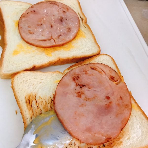 蟹味滑蛋三明治