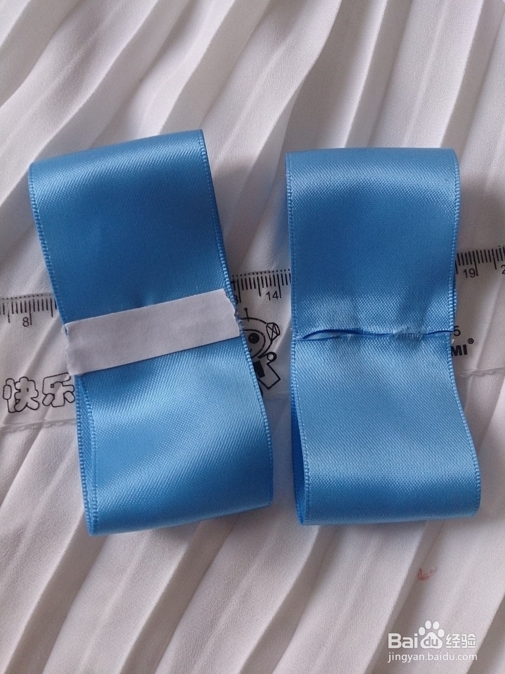 手工发饰蝴蝶结基础三