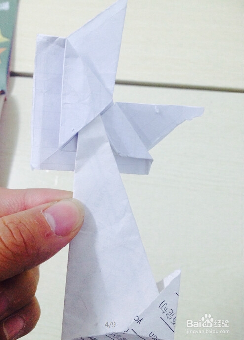 折纸技术和技巧：[1]怎样折叠小狐狸