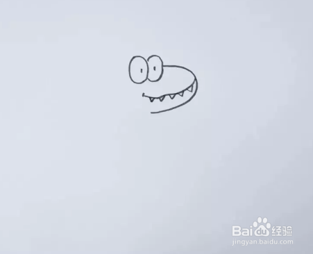 简笔画:教你怎么画可爱的小恐龙
