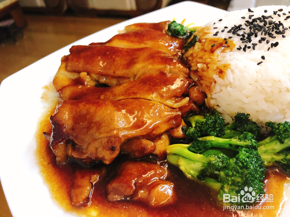 照烧鸡腿饭的家常做法