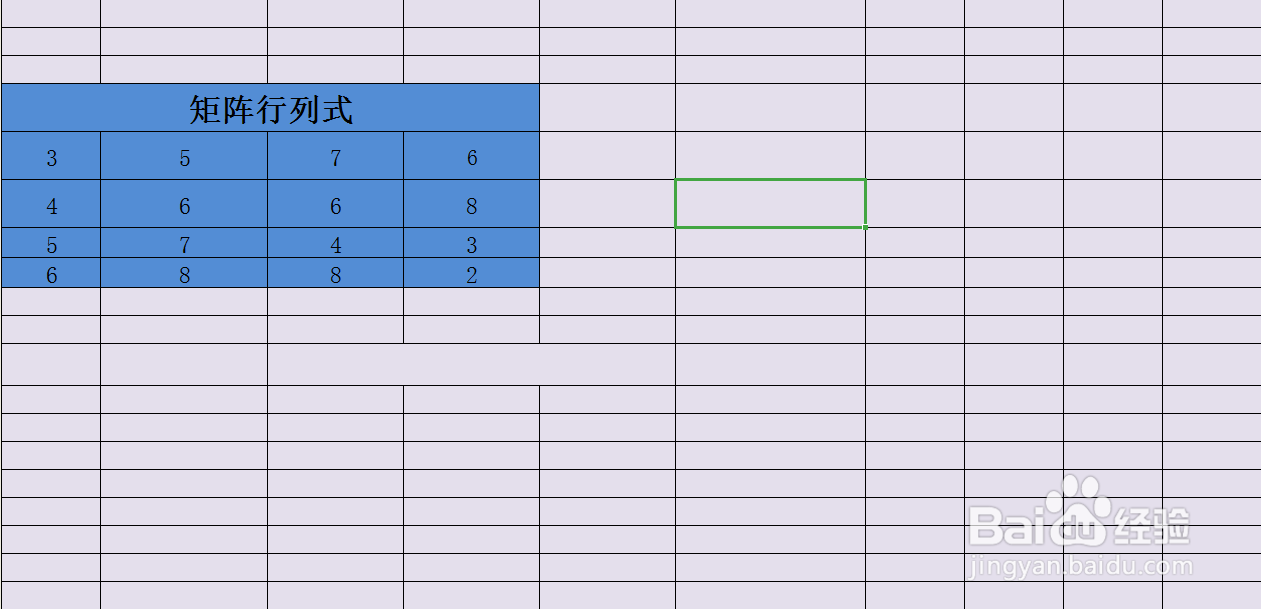 excel中MINVERSE函数怎么使用