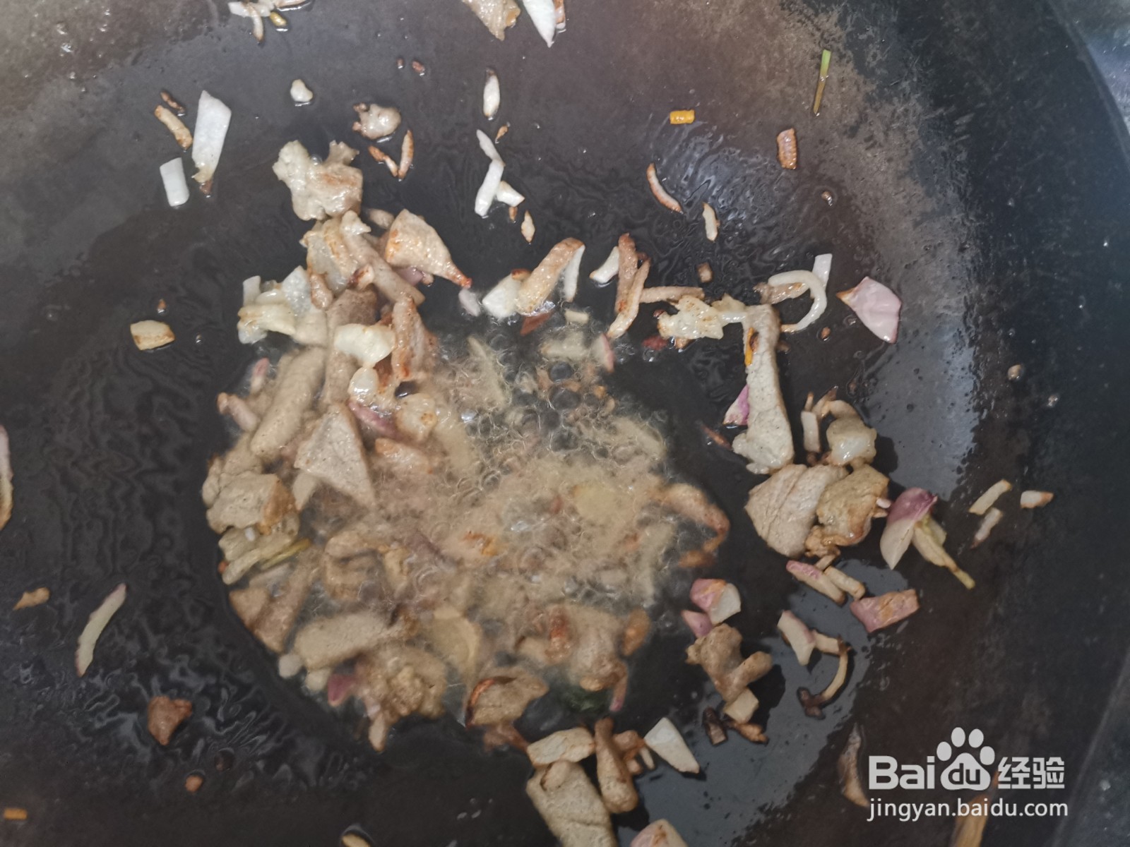 火腿丁炒西葫芦