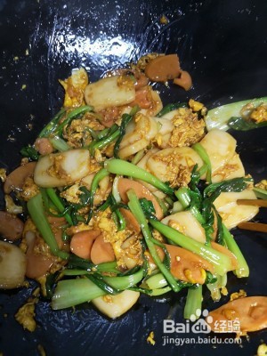 过年回家美食记25--美味炒年糕