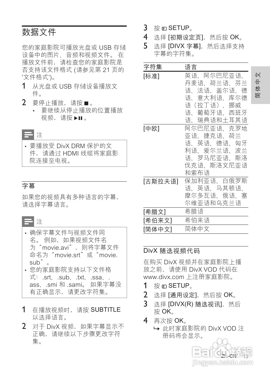 PHILIPS HTS5553家庭影院用户手册:[1]