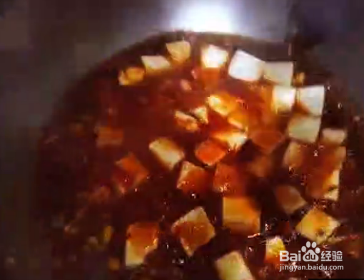 麻婆豆腐的做法