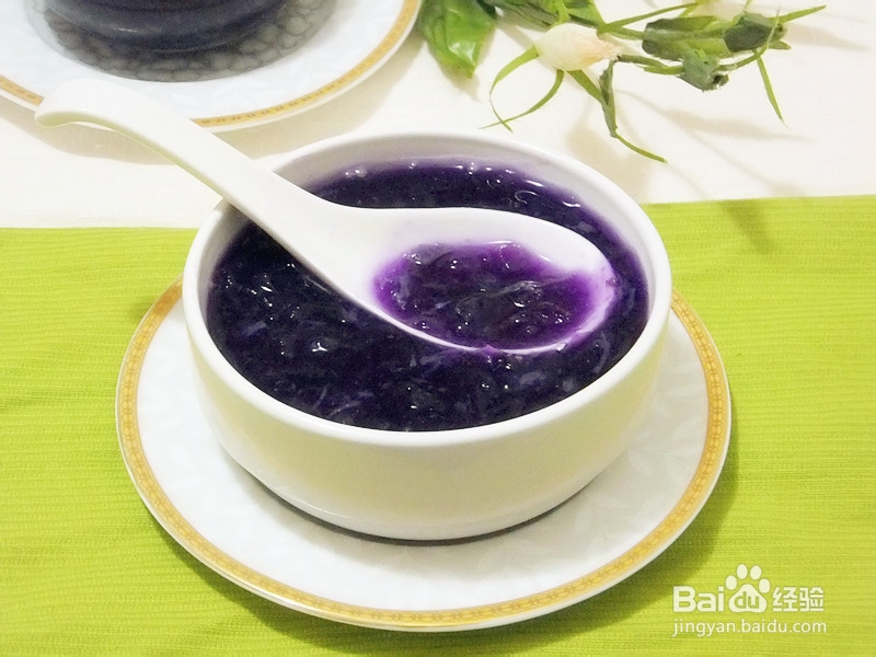 补气和血——紫薯银耳羹做法