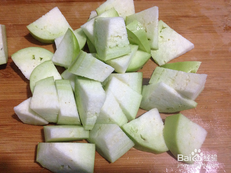 茄子烩虾仁的做法