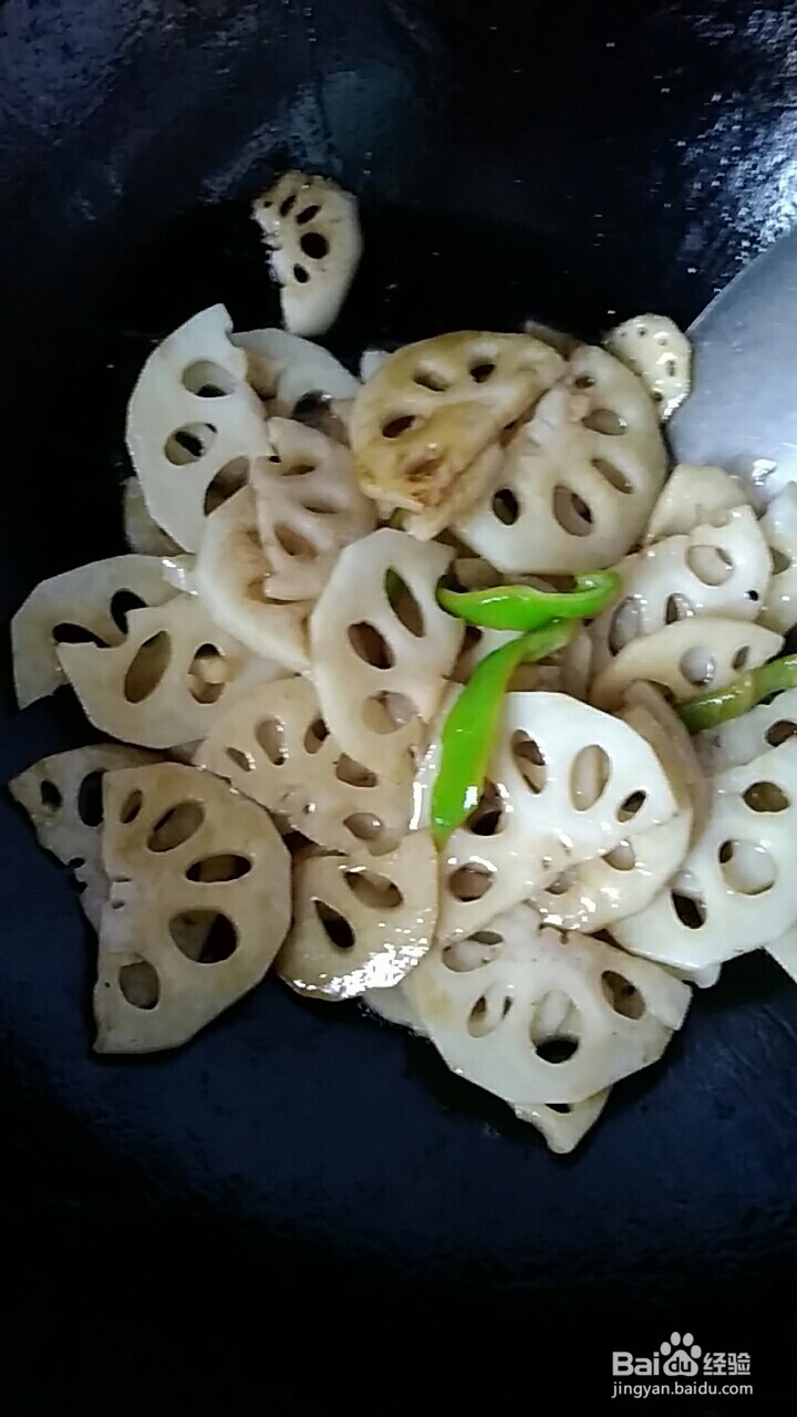 糖醋藕片的做法