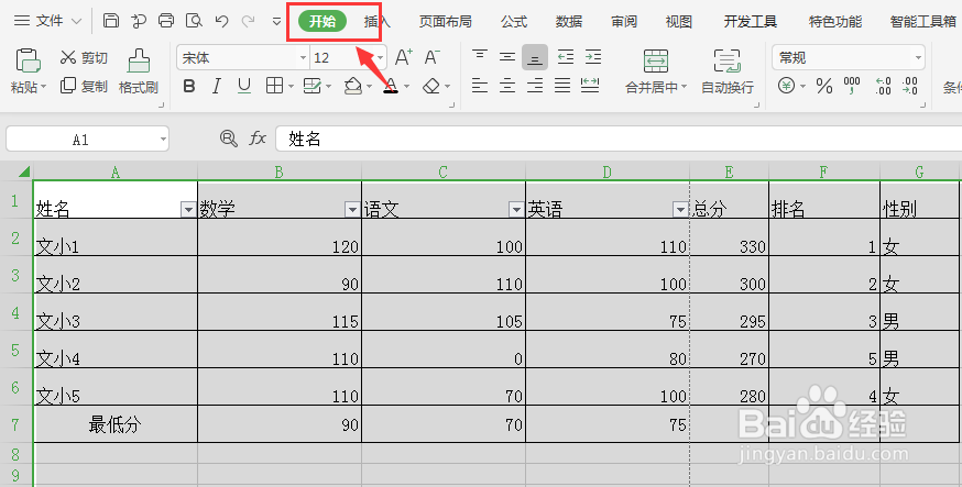 excel表格字体如何加粗？