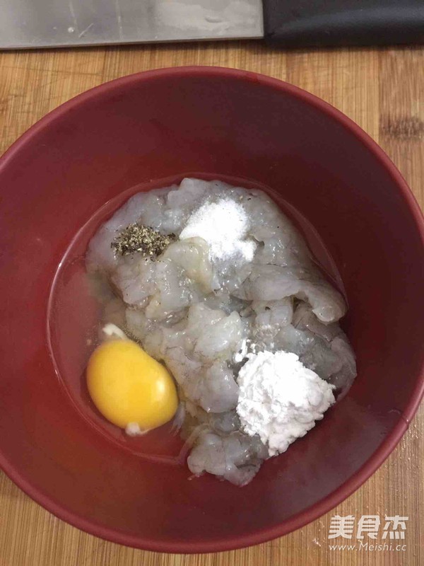 香煎虾饼的做法