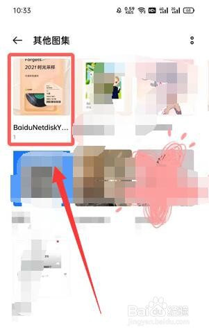 百度网盘青春版下载的图片在哪里