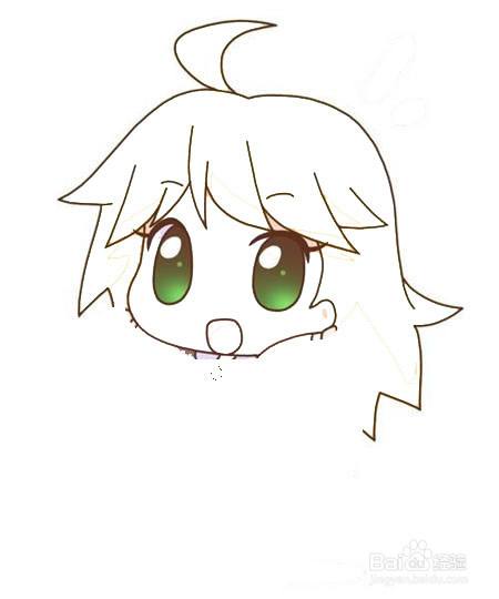 可爱的学生妹的画法