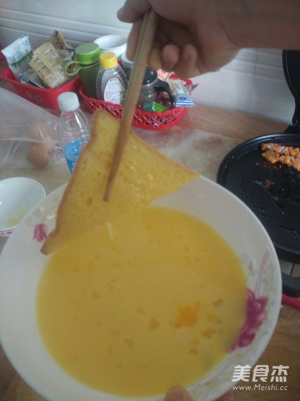 烤吐司片的做法