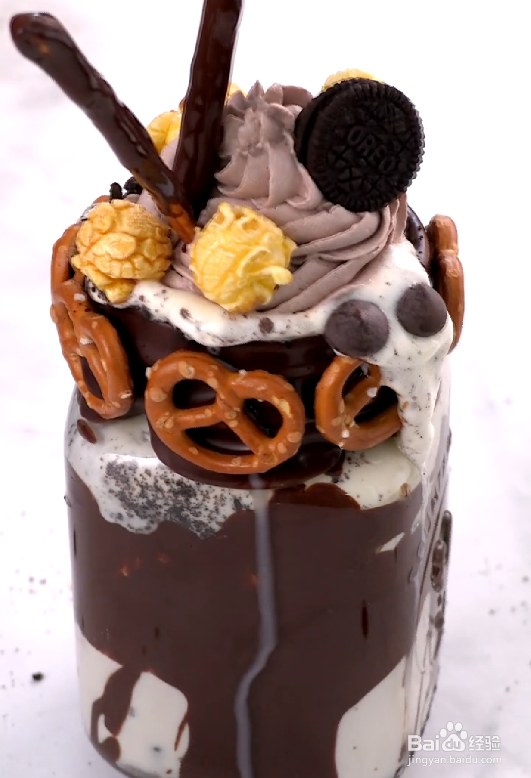 如何做出颜值爆表的奥利奥奶昔?