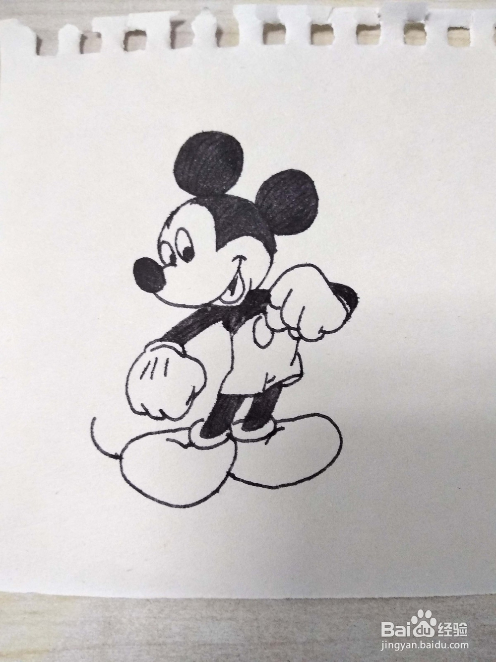 怎么画米老鼠卡通简笔画如何画米老鼠