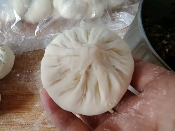 消暑热吃马齿苋肉包