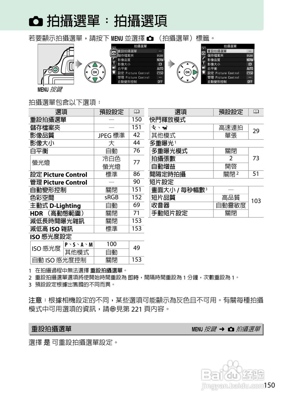 尼康D5200数码相机说明书:[17]
