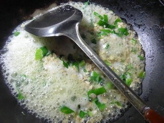 虾皮油菜蕻燕麦粥