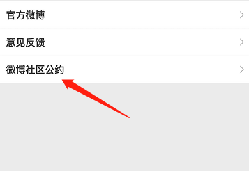 iphone 微博社区公约在哪里