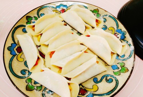 焦香猪肉香菇锅贴