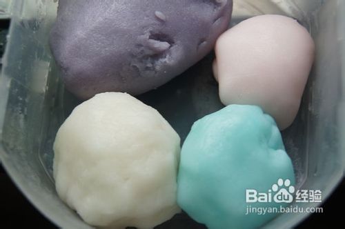 多彩冰皮月饼的做法