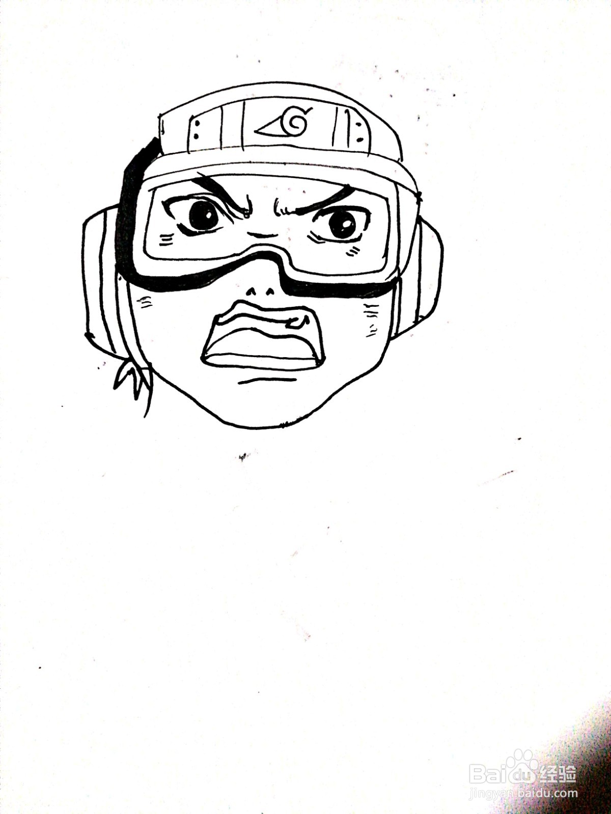 《火影忍者》系列之宇智波带土简笔画