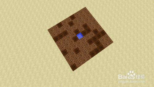 Minecraft红石教程 4 半自动小麦农场 百度经验