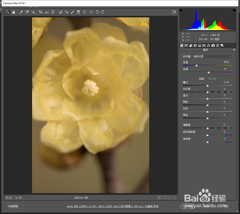 尼康d5相机照片发蓝怎么处理?