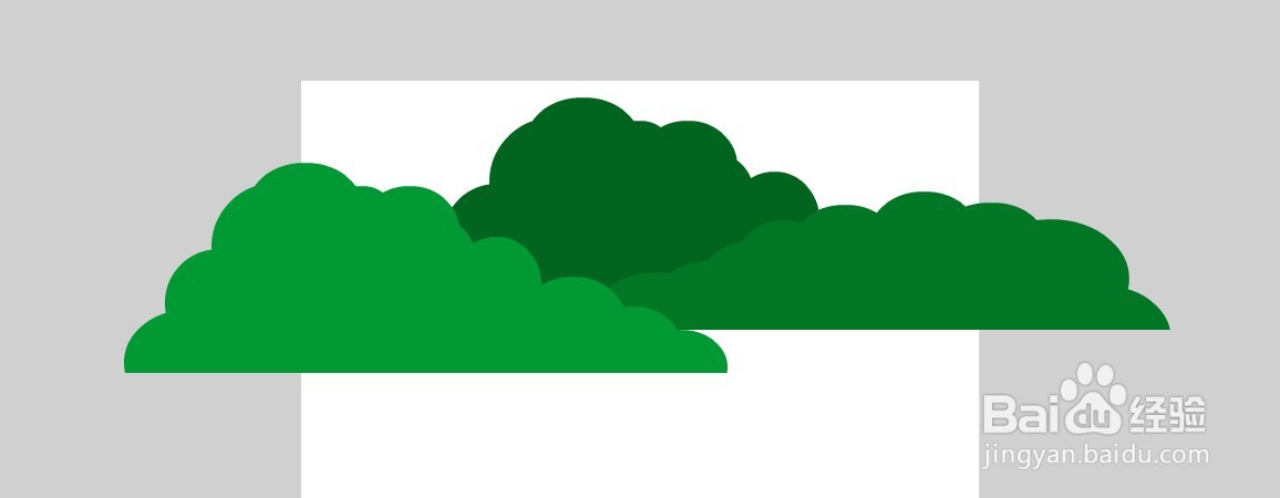 flash绘制野外草丛的背景图