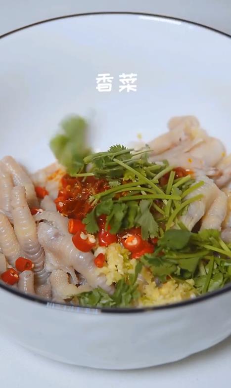 凉拌鸡爪怎么做？